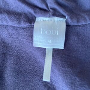 Bono cowl neck tank- purple.